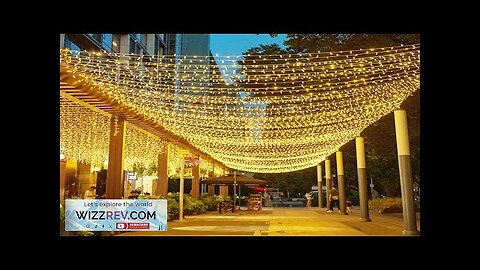 50/100/200/300/500M Christmas LED Fairy String Light Outdoor Wedding Holiday Villa Hotel Review