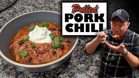 The Ultimate Pulled Pork Chili | Slow Cooker Recipe for BBQ Lovers!