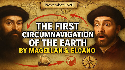 The First Circumnavigation of the Earth by Magellan & Elcano - Summary on a Map🚨| Top Latest World Geopolitics Breaking News Headlines Updates Today🌍