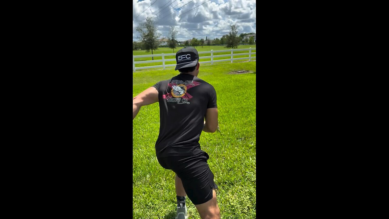 Getting whipped by an iguana