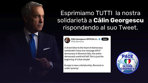 Solidarietà a Călin Georgescu