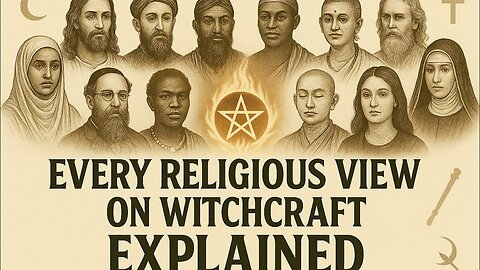 come vedono la stregoneria nelle principali religioni spiegata DOCUMENTARIO il paganesimo moderno,comprende una vasta serie di cults,sette e nuovi movimenti religiosi detti NRM e cult UFO,apocalittici che esistono da decenni