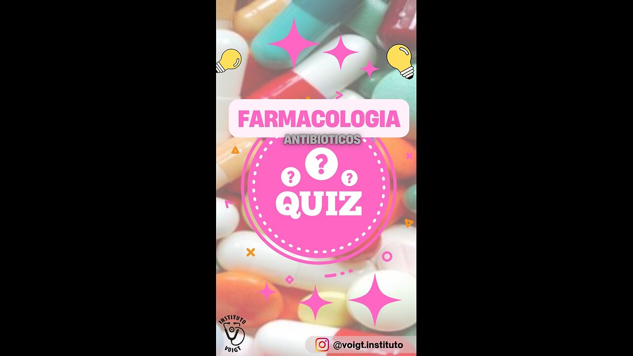 🧠🔍 ¿Cuánto sabes sobre farmacologia de antibióticos? | QUIZ RÁPIDO