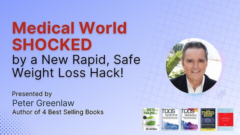 Medical world SHOCKED by a New Rapid, Safe Weight Loss Hack! R2M Protocol | Peter Greenlaw