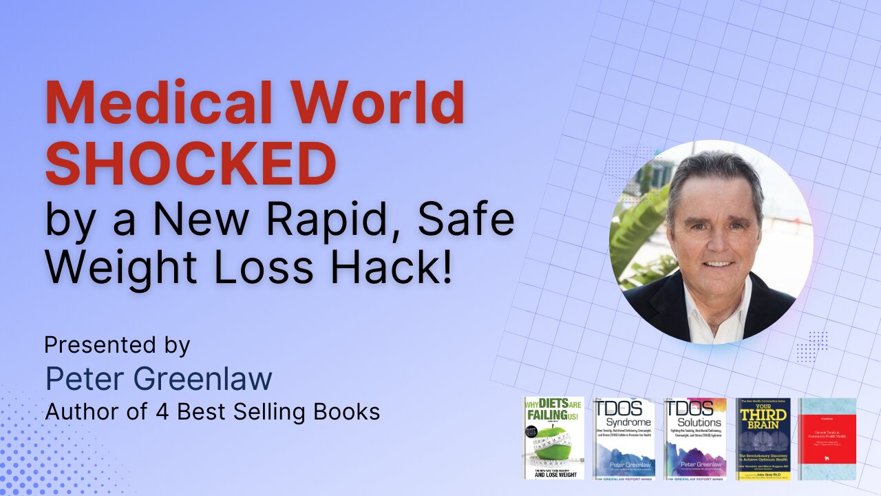 Medical world SHOCKED by a New Rapid, Safe Weight Loss Hack! R2M Protocol | Peter Greenlaw