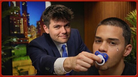 Here’s your binky, you big baby!