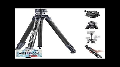 NEEWER LITETRIP LT32 62" Travel Tripod Carbon Fiber with ±15° Leveling Base Review