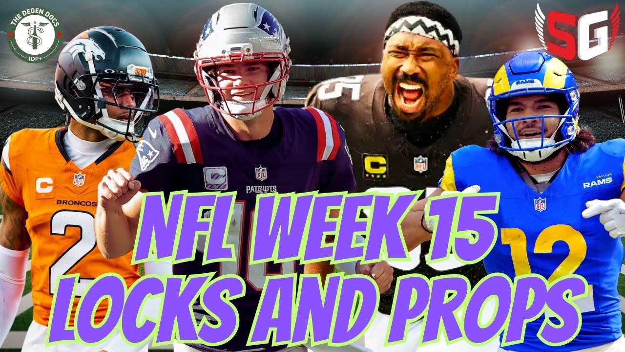 Week 15 NFL Best Bets & Player Props | Free Picks For Every Matchup