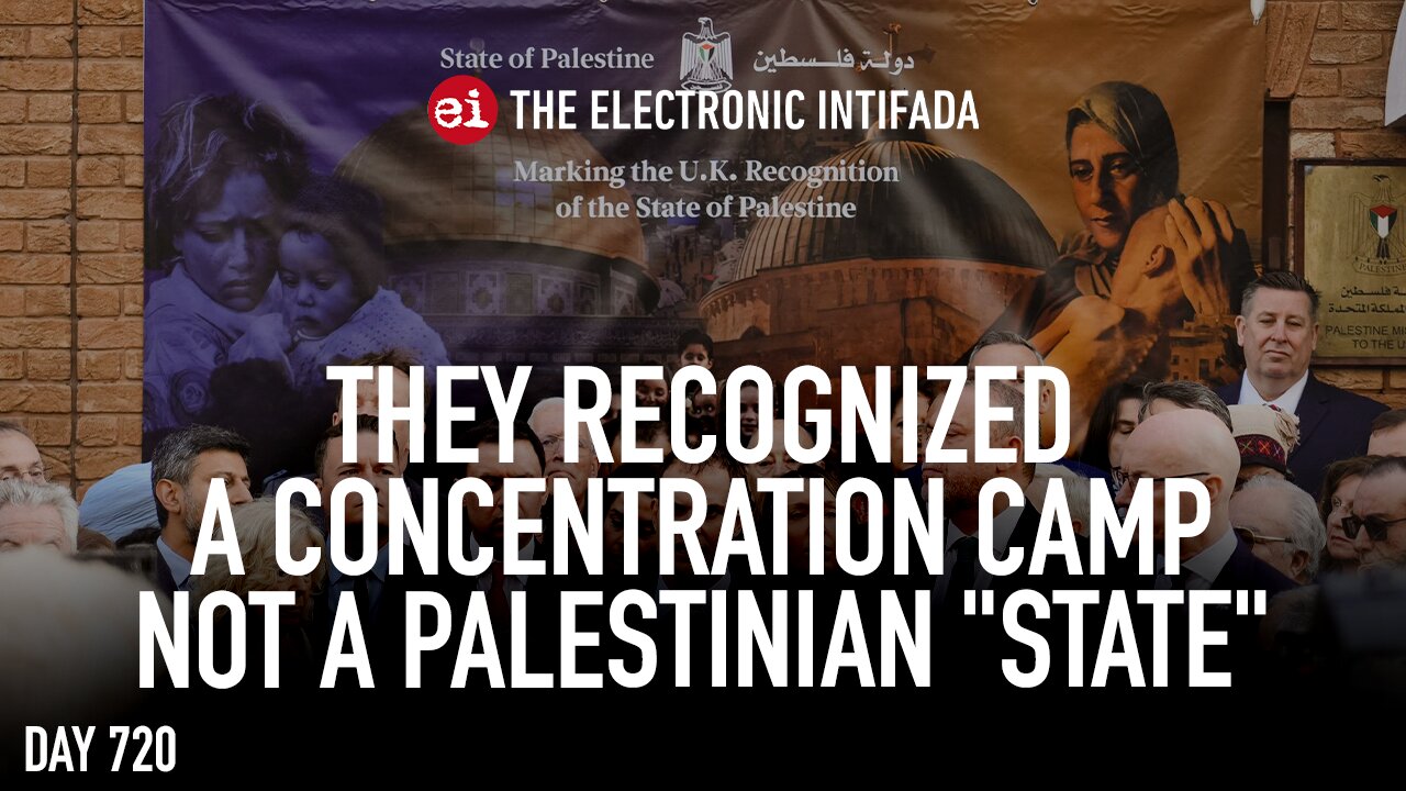 They recognized a concentration camp not a Palestinian "state," with Ali Abunimah and Asa Winstanley