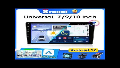 Srnubi 2 din Android 12 Carplay Car Radio Multimedia Player Navigation GPS Review