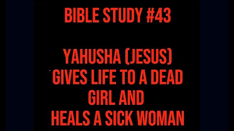 Good Morning 🪴 Bible Study #43 Jesus Gives Life To A Dead Girl and Heals A Sick Woman 📖 #ASL #deaf