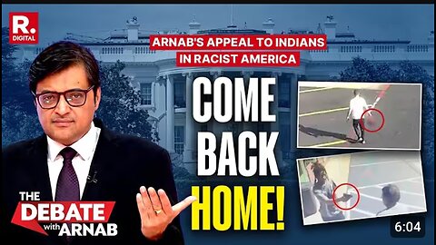 Arnab's Passionate Appeal To Indians Facing Racism And Hate Crime In America