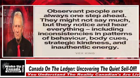 WUCN-Epi#544- Canada On The Ledger: Uncovering The Quiet Sell-Off!