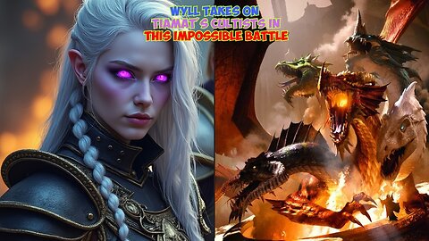 Wyll Takes On Tiamat's Cultists In This Impossible Battle