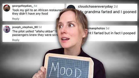 What rhymes with MOOD? - Ani Brava's Wild Comment Section