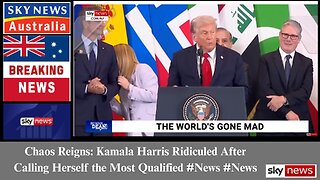 Chaos Reigns: Kamala Harris Ridiculed After Calling Herself the Most Qualified #News