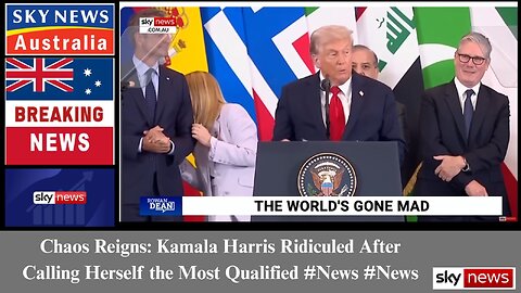 Chaos Reigns: Kamala Harris Ridiculed After Calling Herself the Most Qualified #News