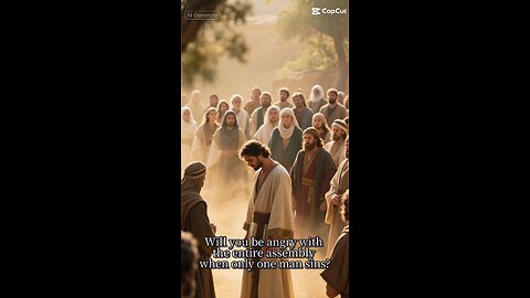 Numbers 16:22 (NIV) "Will you be angry with the entire assembly when only one man sins?"