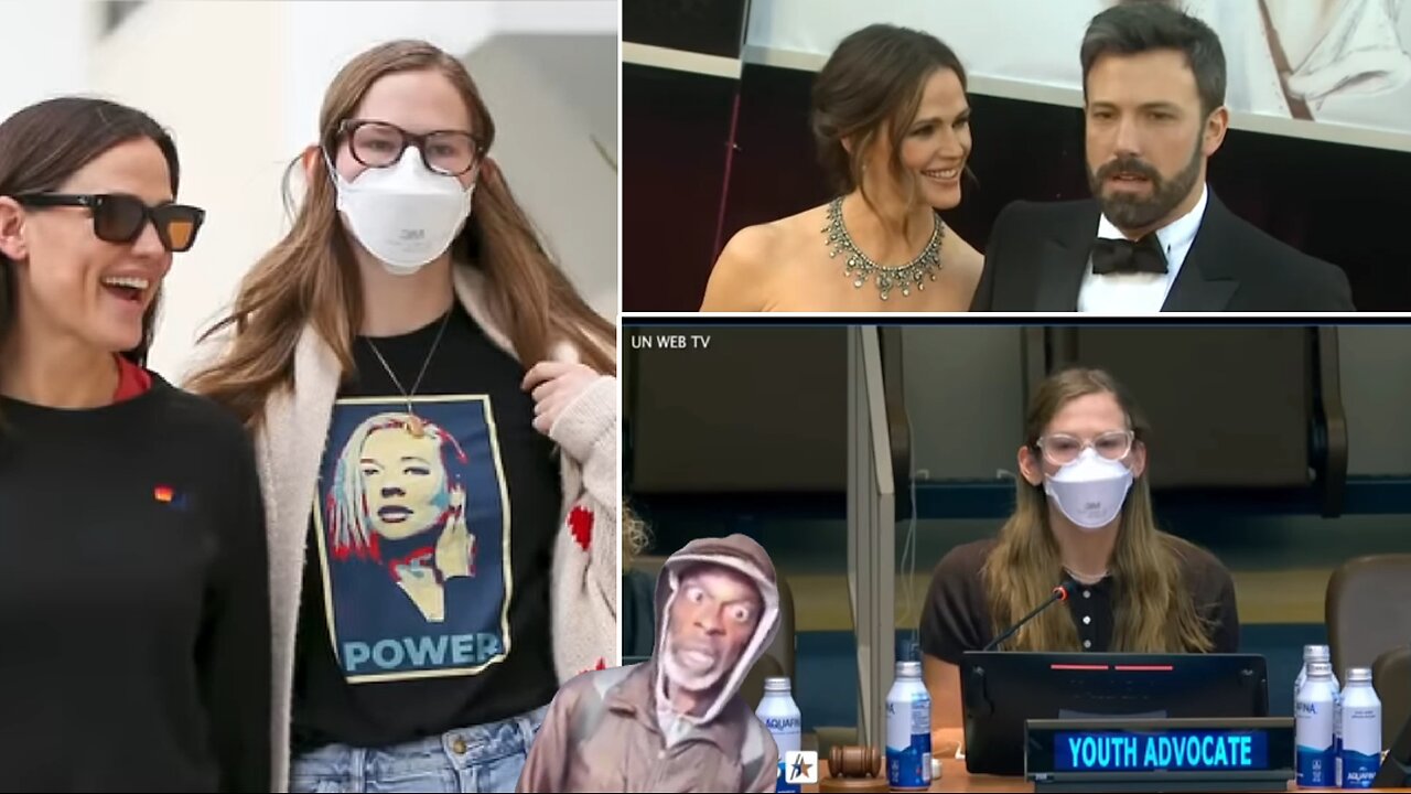 THE AFFLECK'S NEUROTIC LUNATIC SPEAKS THRU MUZZLE AT THE U.N.!