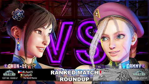 Kuya Kalbo SF6 Ranked Roundup. Chun Li Master Rank [Hori Fight Stick]