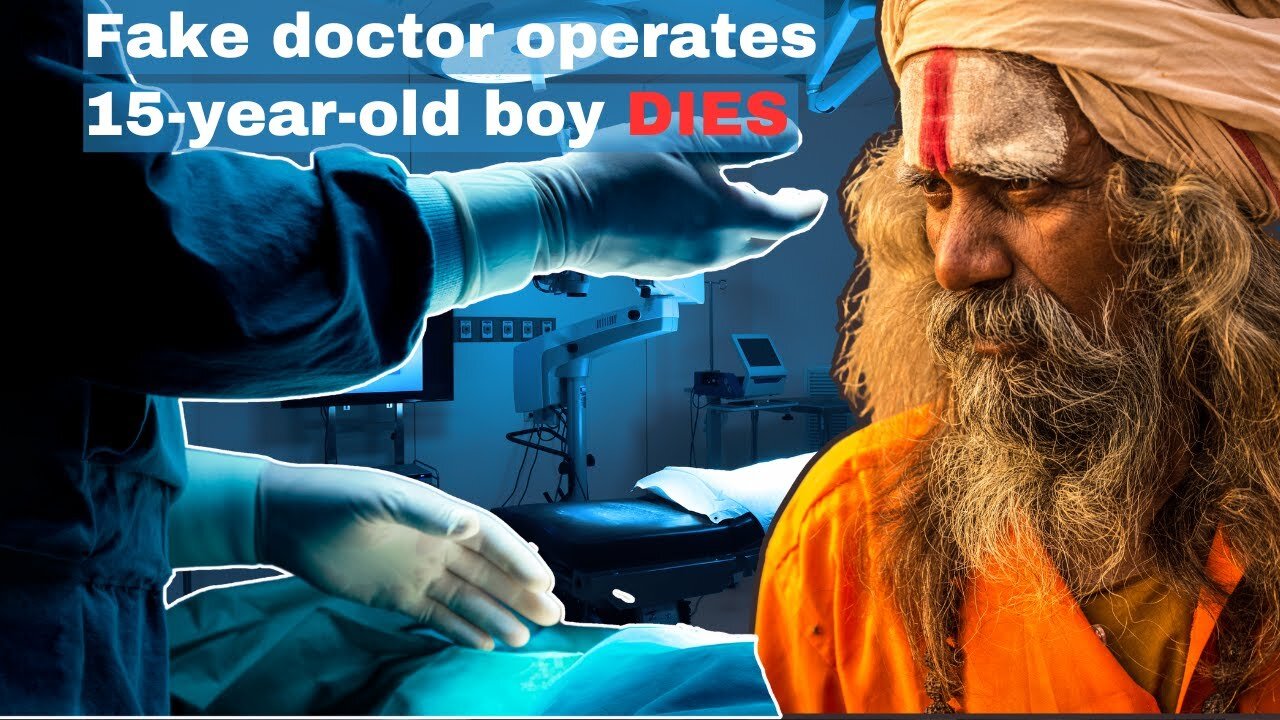 Fake doctor performs surgery on 15-year-old following a YouTube video: Boy dies, and surgeons flee