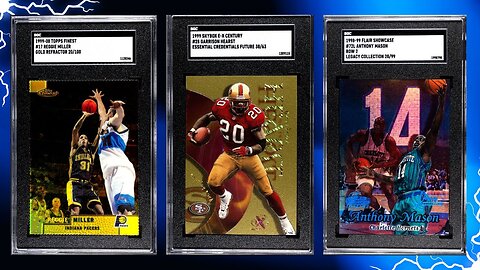 90s sports card SGC grading results! Blast from the past: 90s SGC card reveal