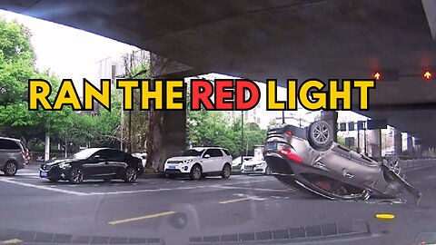 Red Light Disaster Car Slams Into Traffic at Full Speed| CASH PULSE