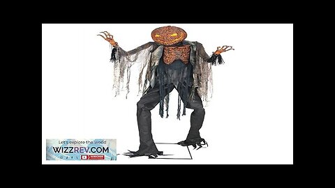 Scorched Scarecrow Animatronic Halloween Prop Review