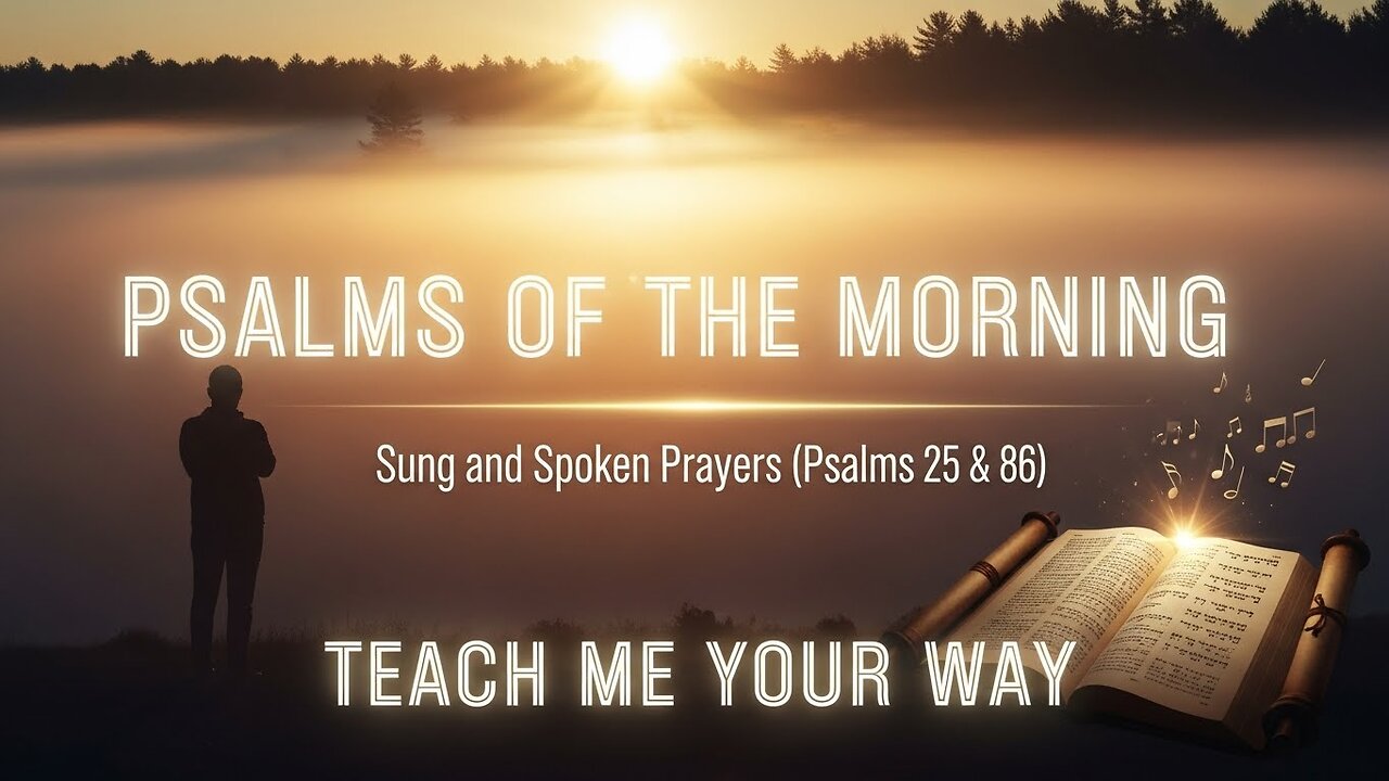 Psalms of the Morning - Sung and Spoken Prayers (Psalms 25 & 86)- “TEACH ME YOUR WAY”