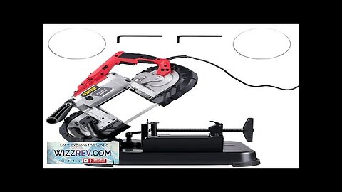 VEVOR Portable Band Saw 110V Removable Alloy Steel Base Cordless Band Saw Review