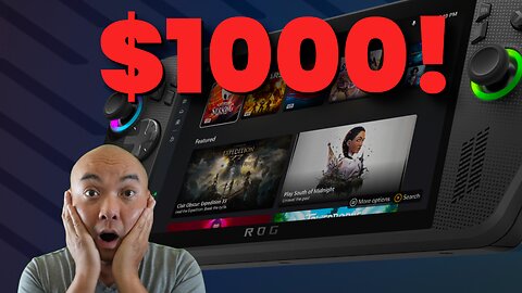 $1,000 ASUS ROG XBOX ALLY X?!!🤯