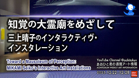 "Towards the Great Mausoleum of Perception: Seiko Mikami" Exhibition Review