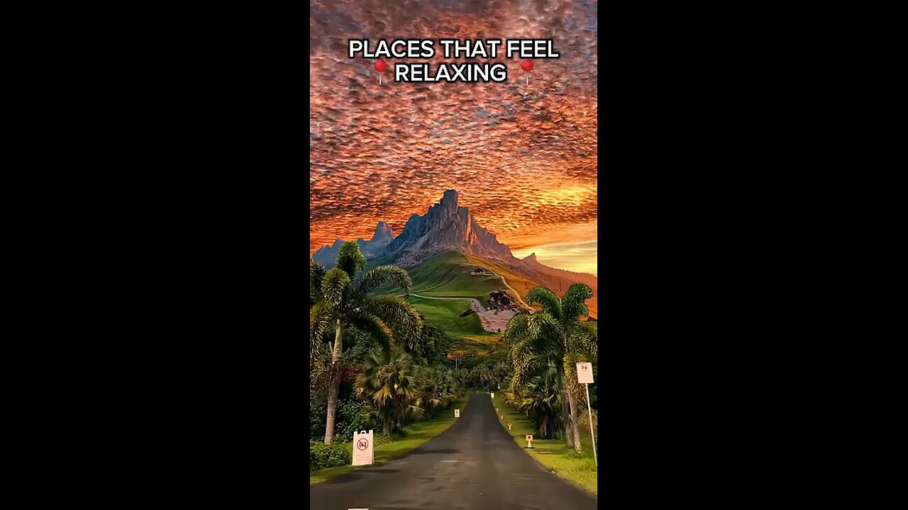 Places that Feel Relaxing 📍