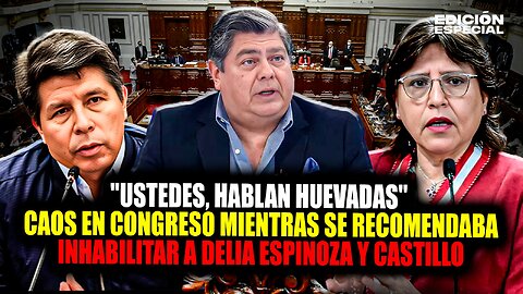 #EnVivo Abogado de Pedro Castillo insulta a congresistas mientras se recomendaba inhabilitarlo