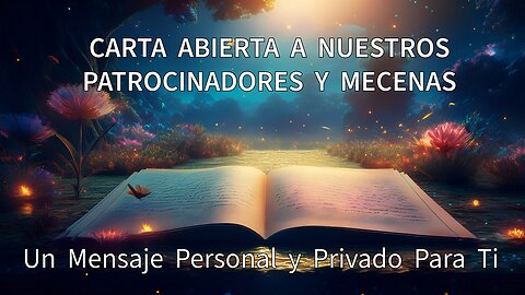 CARTA ABIERTA DE NUESTROS PASTORES FUNDADORES