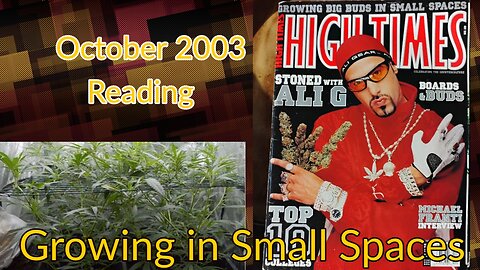 October 2003 High Times article Reading