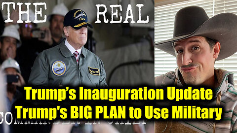 WWG1WGA Derek Johnson & Brad Wozny: Trump’s Inauguration Update, Trump's BIG PLAN To Use Military