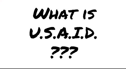 What is the real purpose of USAID?