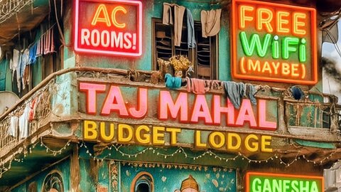 Taj Mahal Budget Lodge 🛎️🛌