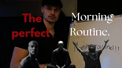 The PERFECT MORNING ROUTINE to become SUCCESSFUL! (yes clickbait)