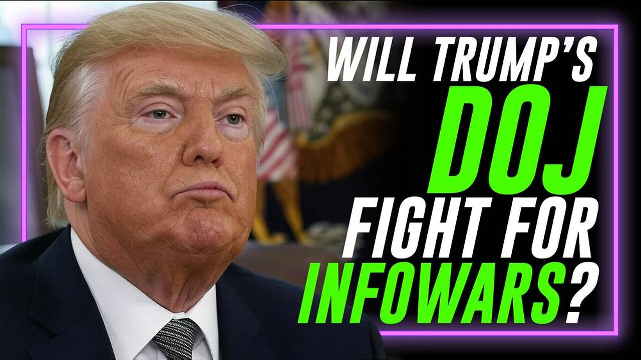 Will President Trump's DOJ Indict Dem Party Deep State Ops For Illegally Trying To Close Infowars