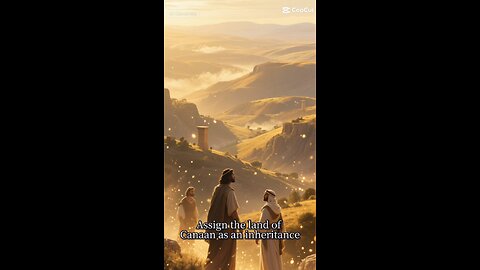 Numbers 34:2 (NIV) "Assign the land of Canaan as an inheritance."