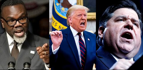 Trump's SHOCKING Demand: Jail Illinois Gov. JB Pritzker & Chicago Mayor Brandon Johnson!