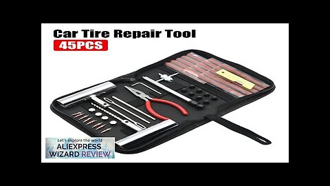 Tyre Repair Kit Puncture Plug Set Auto Bike Tire Repair Car Tire Review