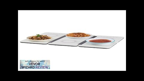 VEVOR Electric Warming Tray 18.9" x 10.2" Portable Cold Rolled Sheet Heating Review