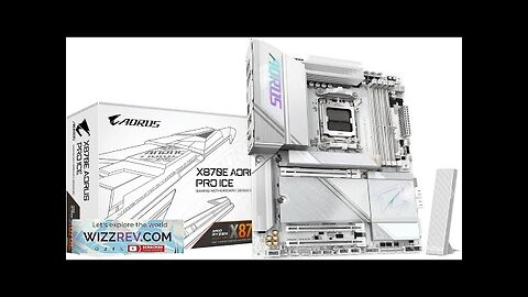 GIGABYTE X870E AORUS PRO ICE AMD AM5 LGA 1718 Motherboard ATX DDR5 Review