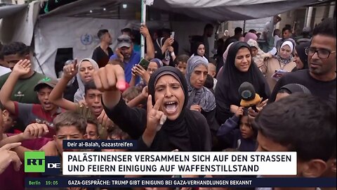 Jubel in Gaza und Tel Aviv: Israel und Hamas einigen sich auf erste Phase von US-Friedensplan