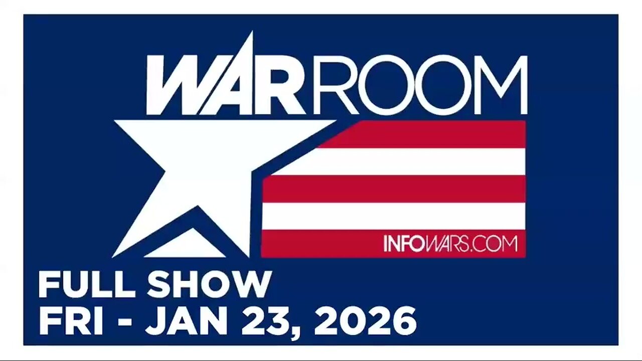 WAR ROOM (Full Show) 01_23_26 Friday