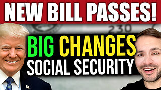 JUST PASSED! Big Changes to Social Security Benefits