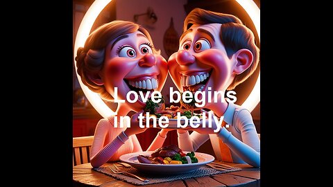 Love begins in the belly.